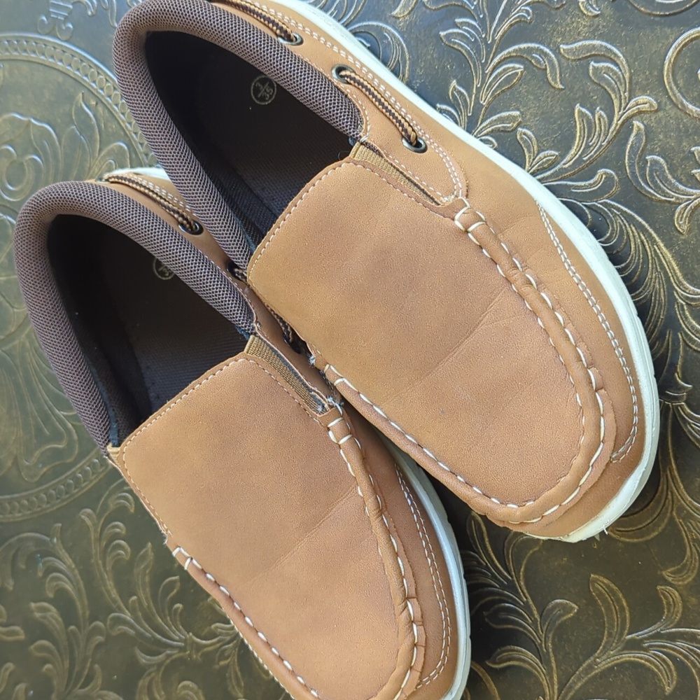 brooman Kids Boys Loafers School Casual Boat Shoes Size 3 Big Boys